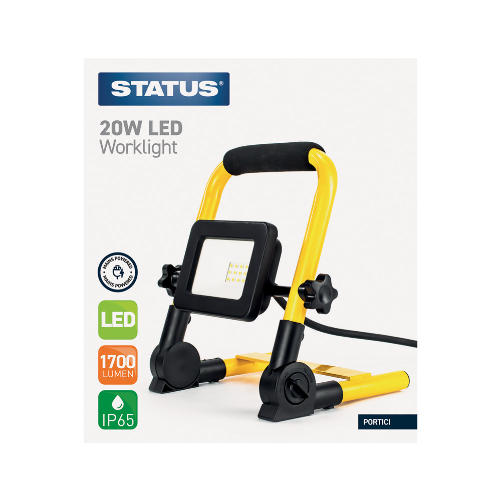 20w LED - Worklight - 1 pk - in Colour Retail Box