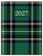 Pocket Patterned Diary - Tartan in CDU