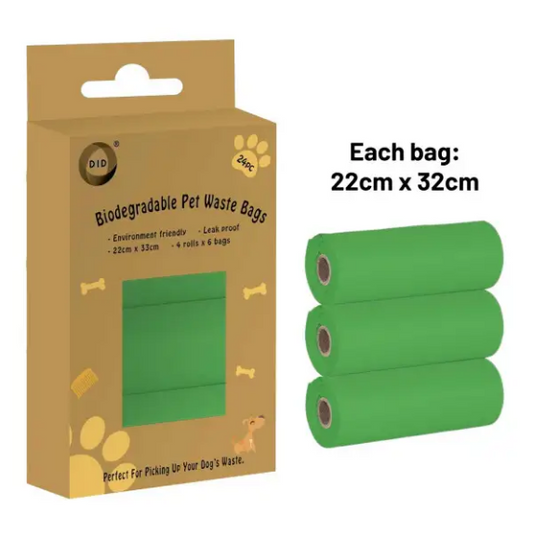 24 Biodegradable Pet Waste Bags