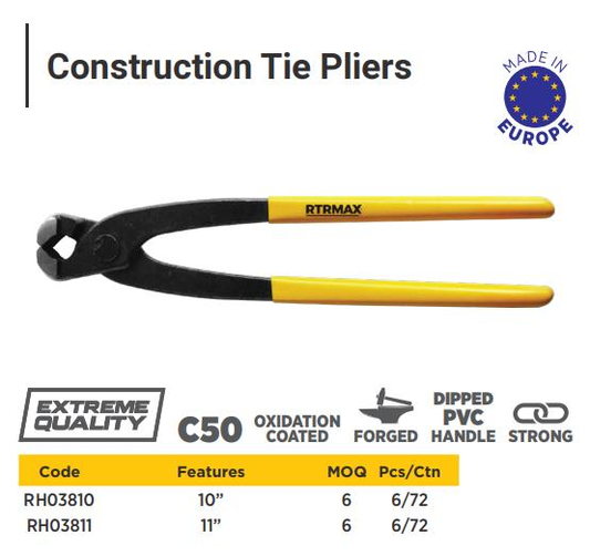 280 MM CONSTRUCTION NIPPER RTRMAX