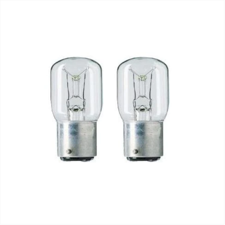 2 Pack 2800K 220-240V Pygmy Bulb 50Hz Dimmable 28mm x 58mm