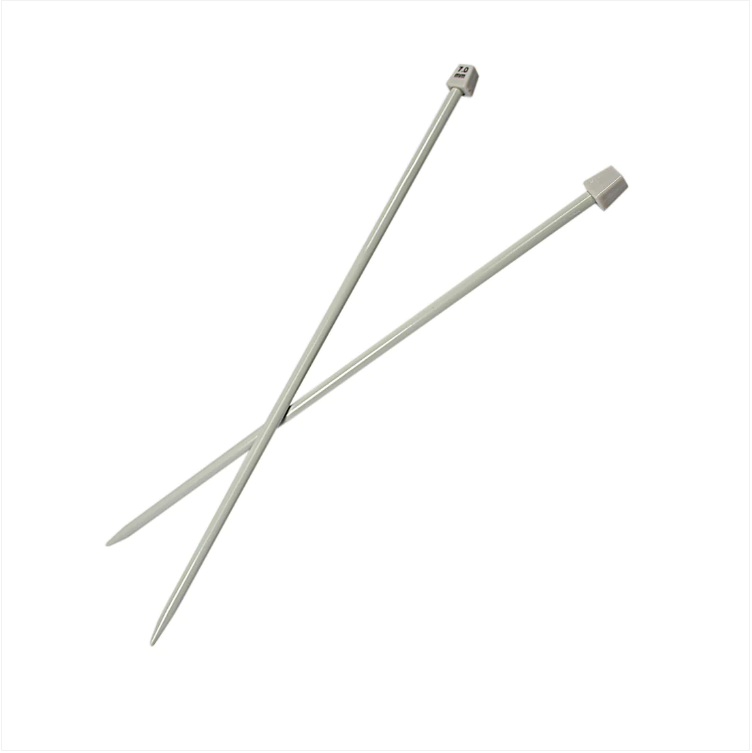 2 Pack Plastic Knitting Needles 7.0mm Size 36cm