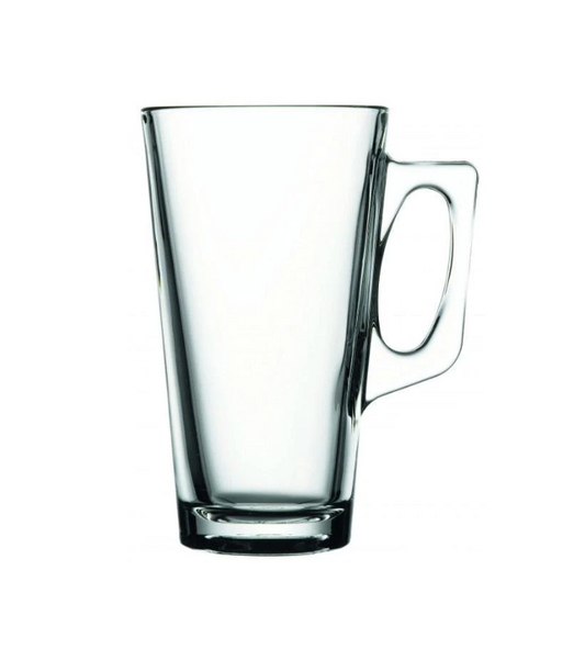 2 Piece Vela Mugs High Quality Glassware Drinking Glasses With Handle 385ml