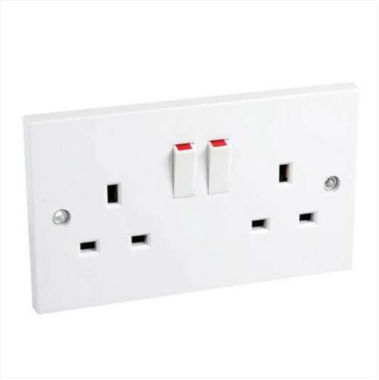 2 Way Socket DIY Electrical Indoor Socket