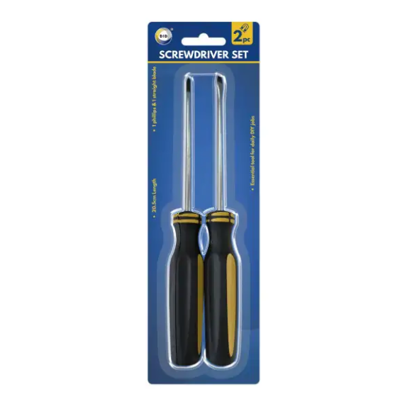 2pc Screwdriver Set