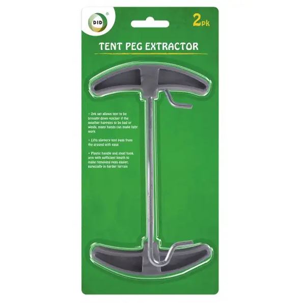 2pc Tent Peg Extractor
