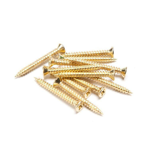 3.5 x 40 Pozi c/sk Chipboard Screws Yellow Diy