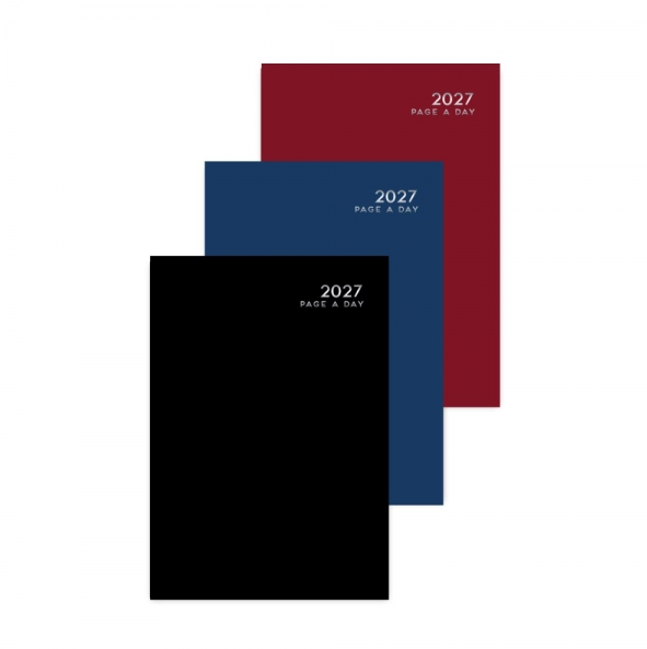 A5 DAP Classic Diary (Full Page Weekends) in CDU