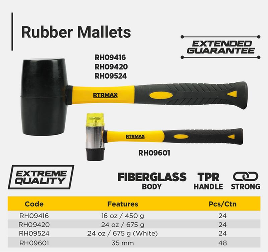 35 MM FIBERGLASS MALLET