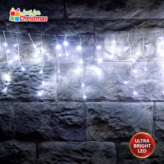 360LED Brilliant Ice White Icicle Lights