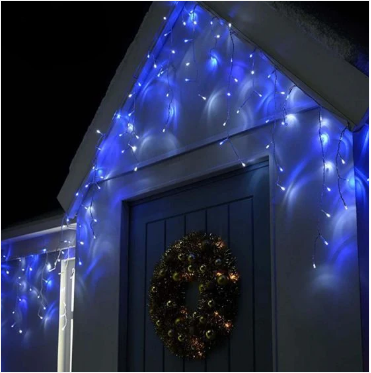 360LED Brilliant Ice White Icicle Lights