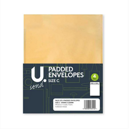 3 Pack Size E Padded Envelopes Home/Office Supplies 220mm x 265mm 3 Pack