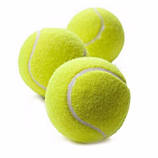 3 Pack Tennis Balls Indoor Outdoor Cricket Fun Adults Playing Tennis Balls