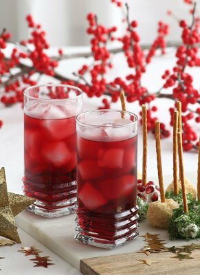 3 Pcs Elegan Long Glass (340CC) Set