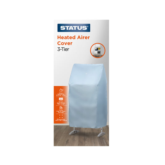 3 Tier Heated Clothes Airer Cover - 1 pk - in Glossy Retail Box - 6pcs per Brown Carton