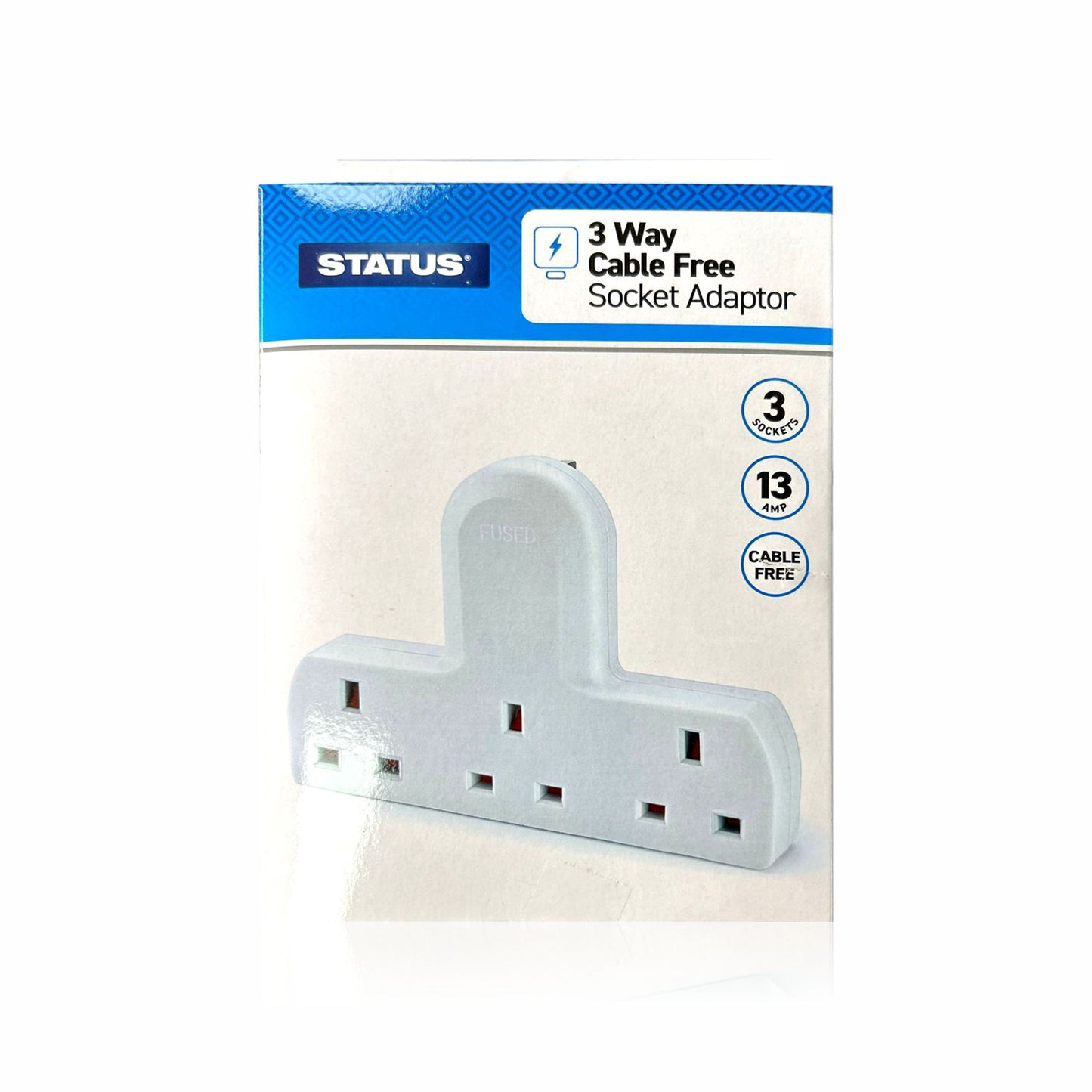 3Way Cable Free Socket Adapter