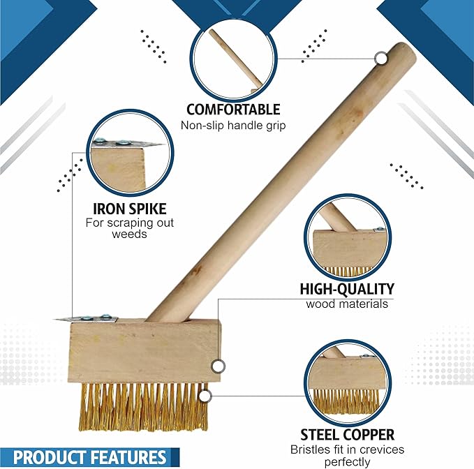 Patio Weed Brush Wire Patio Cleaner