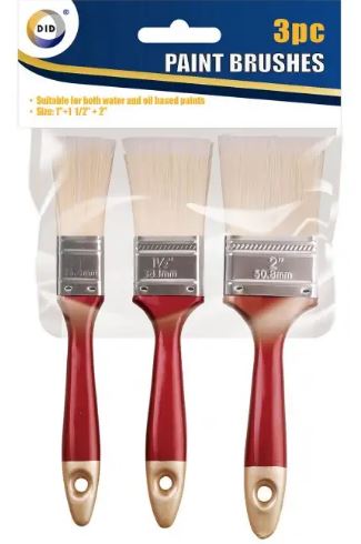 3pc Paint Brushes