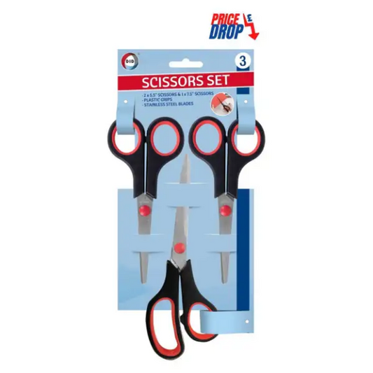 3pc Scissors Set