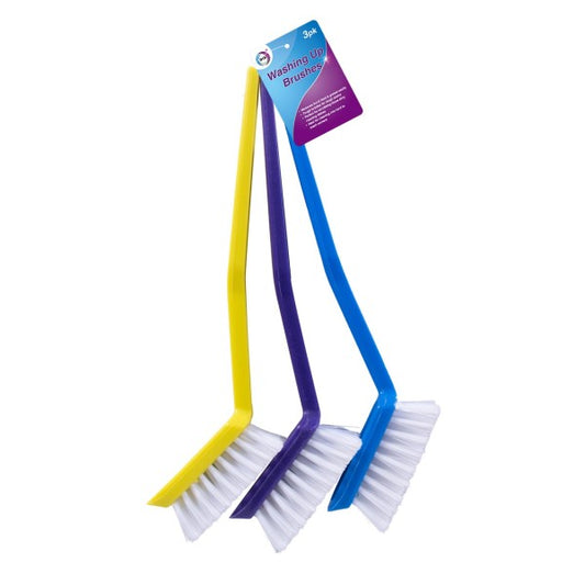 3pc Washing Up Brushes