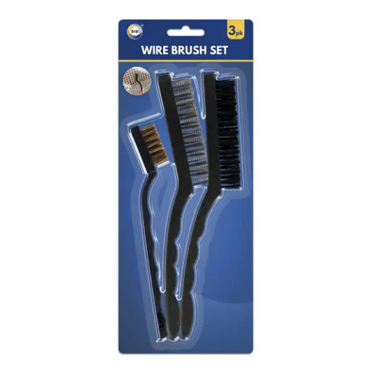 3pc Wire Brush Set