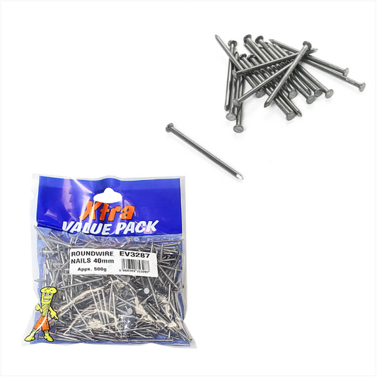 40mm Round Nails Xtra Value Diy