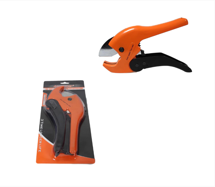 42mm Ratchet PVC Vinyl Plastic Tube Pipe Conduit Cutter Plumbing Plumber Tool Diy