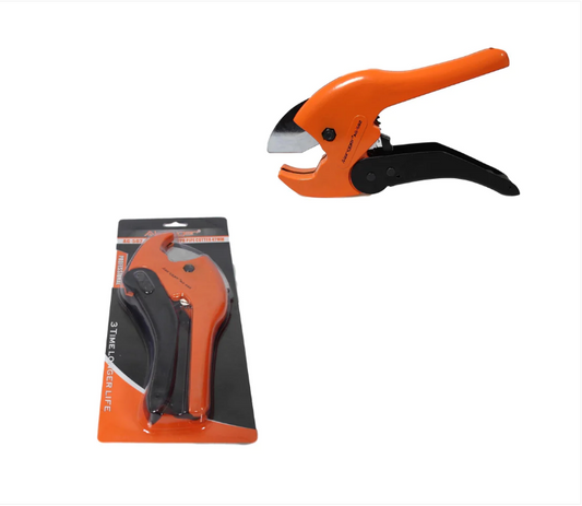 42mm Ratchet PVC Vinyl Plastic Tube Pipe Conduit Cutter Plumbing Plumber Tool Diy