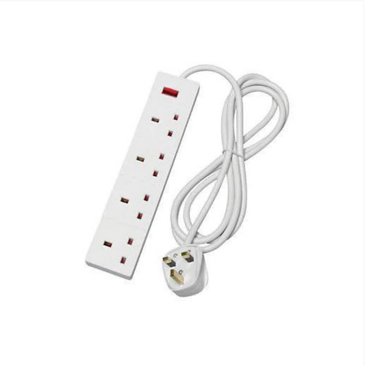 4 Gang Standard Extension Lead 1 Metre