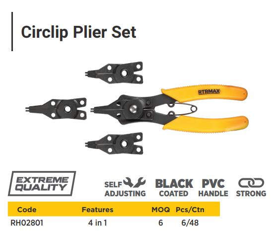 4 IN 1 SELF-ADJUSTING LOCKING PLIERS