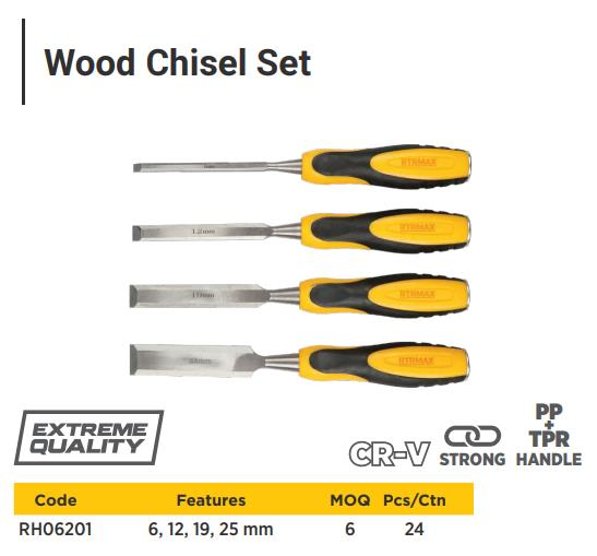 4 PCS CHISEL SET