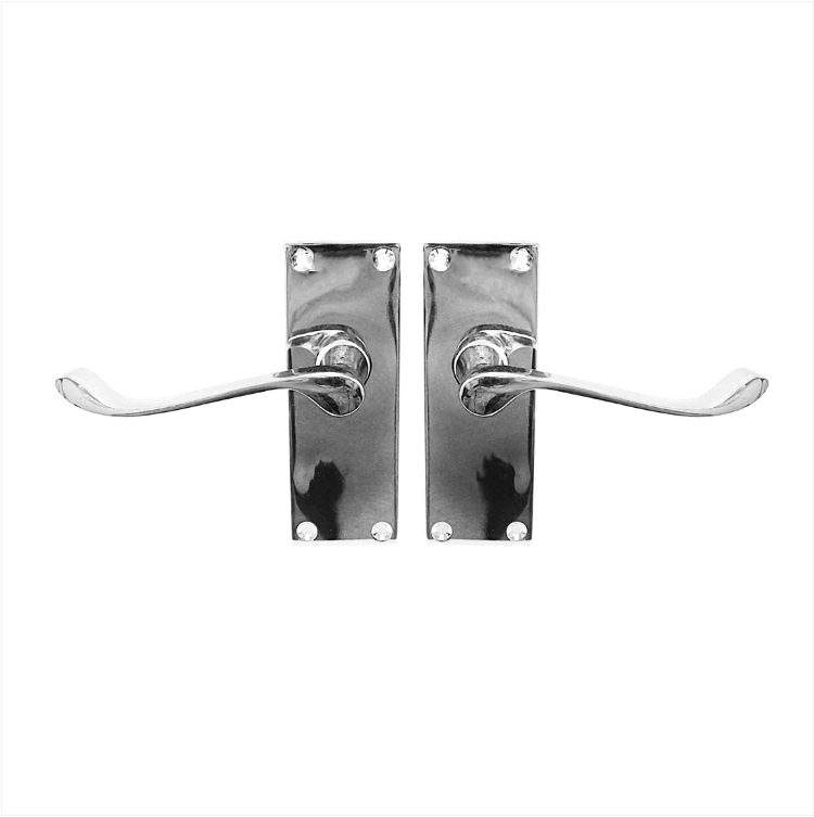 4'' Vic Straight Latch chrome Diy Home