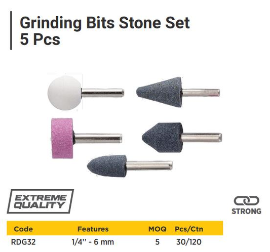 5 PCS GRINDING BITS SET