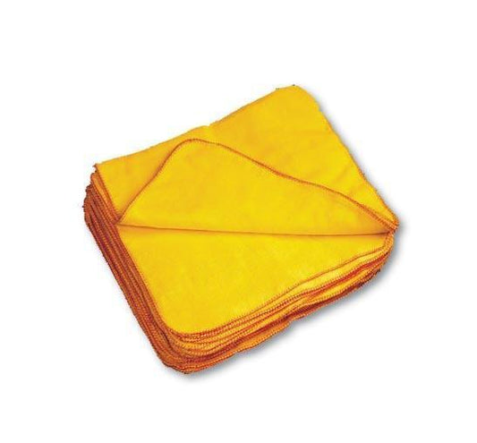5 Pack Expert Yellow Household Indoor Wall Ceiling Absorbent Duster Cloth 35cm x 50cm