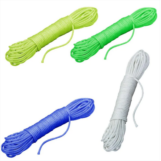 5m Multipurpose General Household Rope Washing Line Assorted Colour