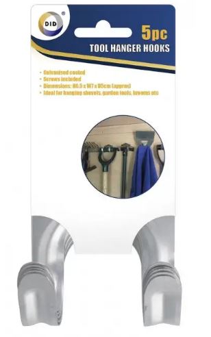 5pc Tool Hanger Hooks