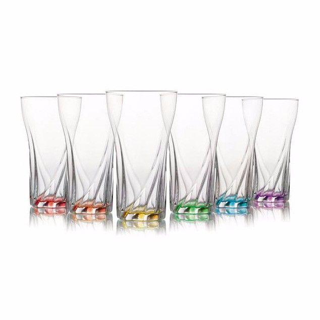 6 Pack Coral Mario Cups 375 cc, 12 3/4 oz