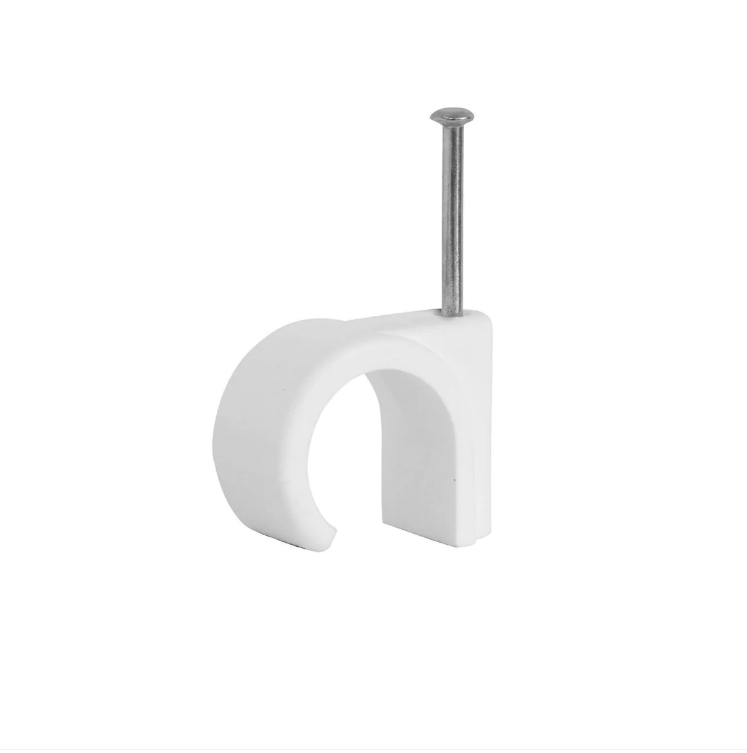 7.0mm C/Clips Rd White Diy