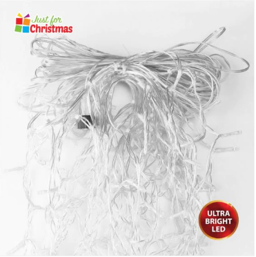 720LED Brilliant Ice White Icicle Lights