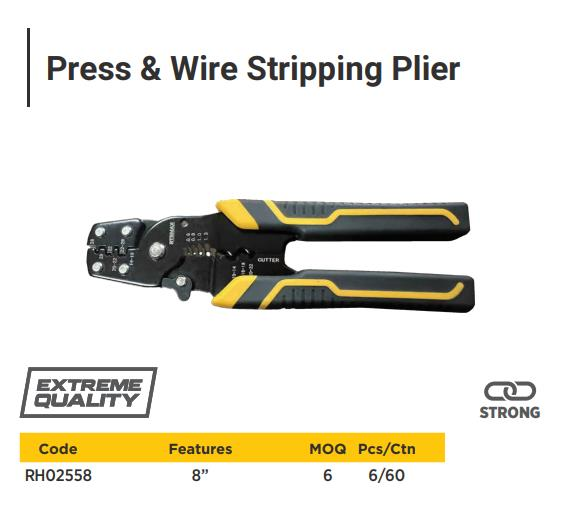 7'' WIRE STRIPPING PLIER