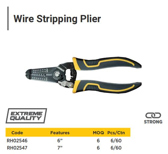 7'' WIRE STRIPPING PLIER