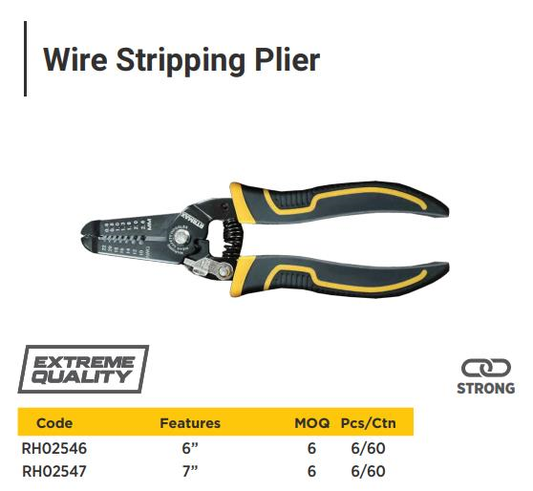 7'' WIRE STRIPPING PLIER