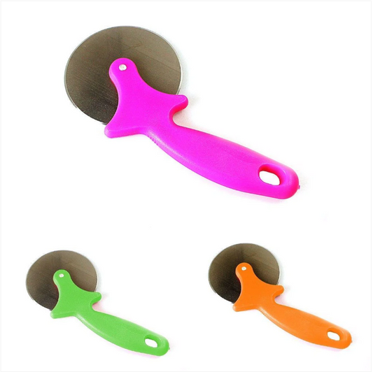 9cm Stainless Steel Pizza Cutter / Slicer Wheel Kitchen Essential