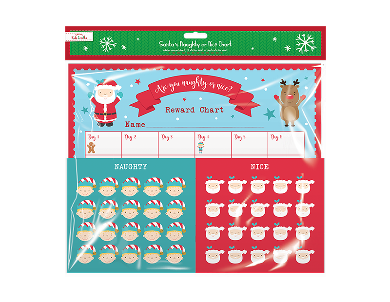 A3 Santa Reward Chart