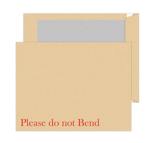 A4 Envelopes Self-Seal 324mm x 229mm A4 C4 Manilla Hard Board Backed Envelopes Do Not Bend Envelope