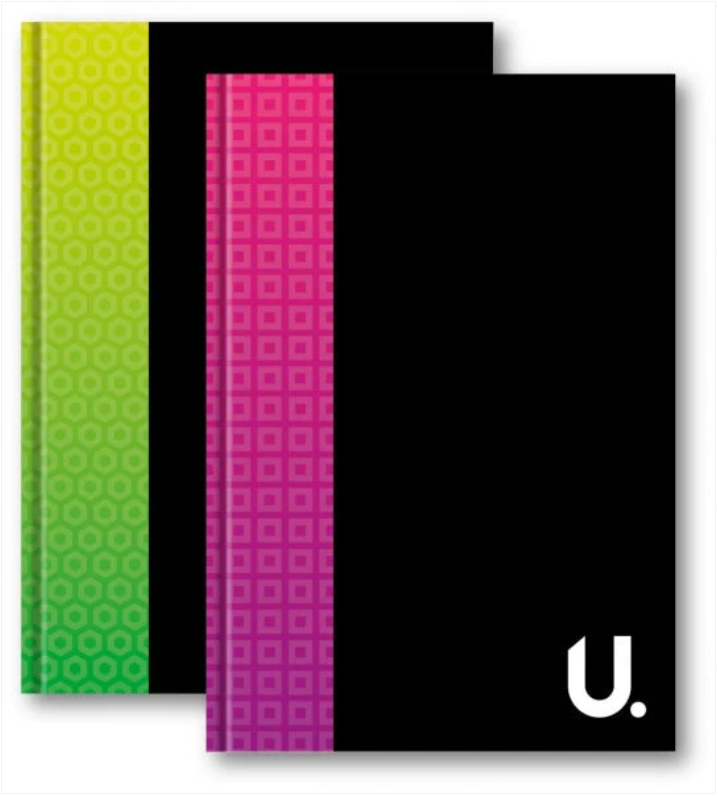 A4 Hardback Writing Notebook School College Office