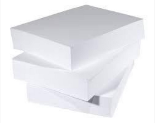 A4 White Copy Paper Box of 5 x 500 Sheets 80 gsm 210 x 297 mm