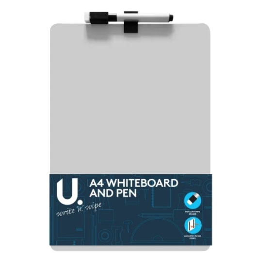 A4 Whiteboard and Pen 27.5 x 21 cm