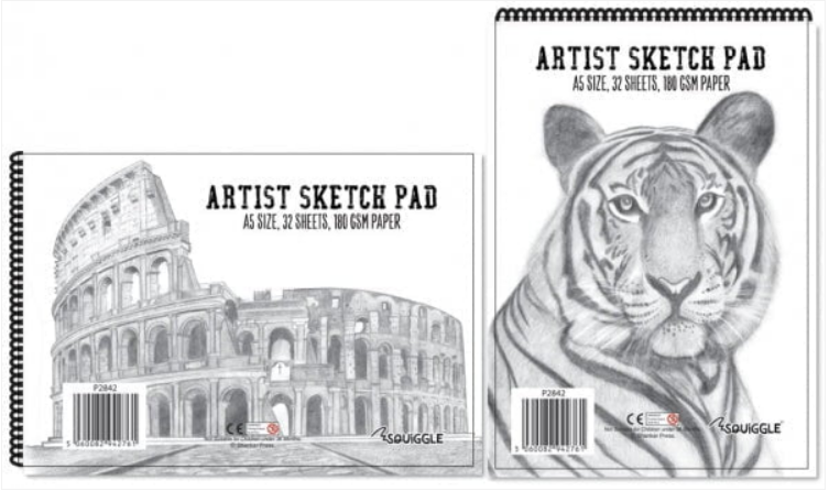 A5 Artist Sketch Book Art Crafts School College Home