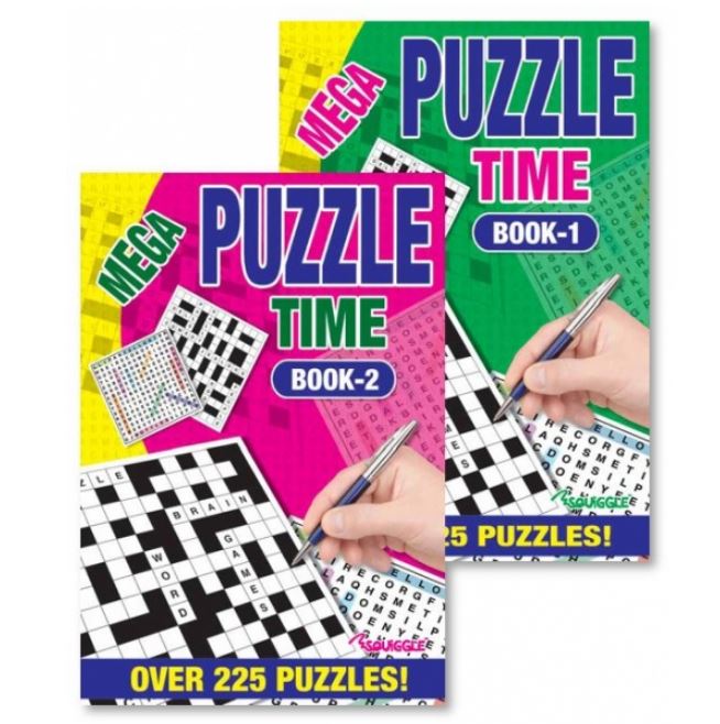 A5 Puzzle Time Book